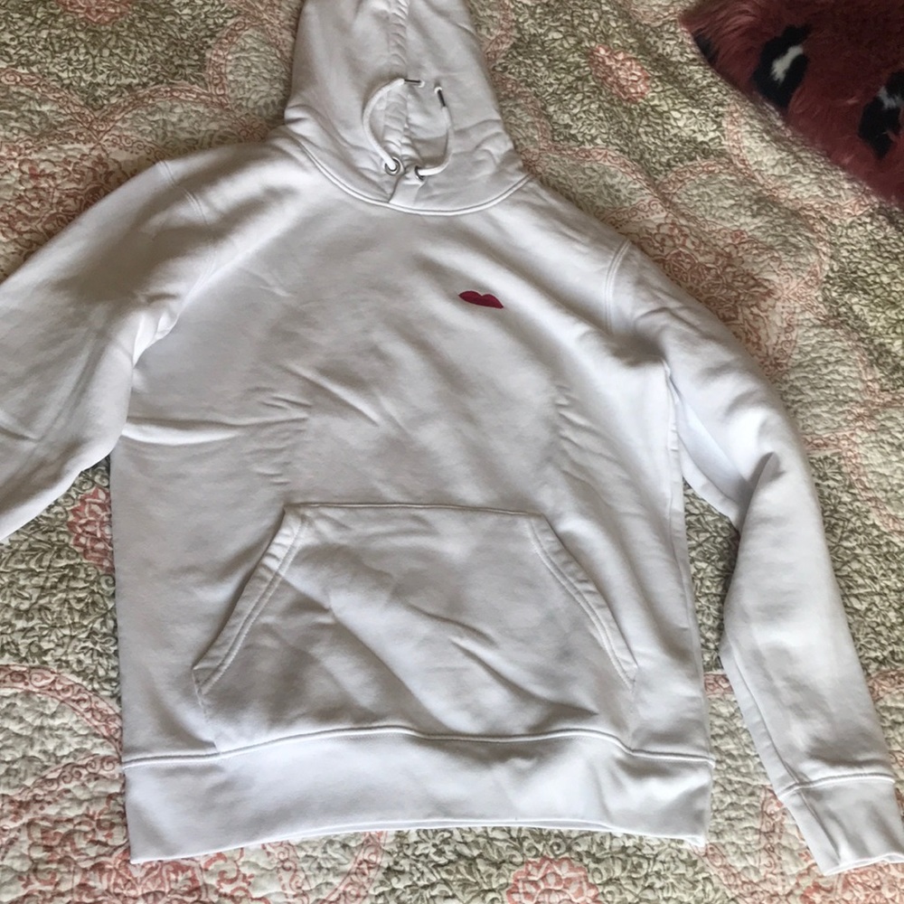 Stanley/Stella White Sweatshirt With Hood